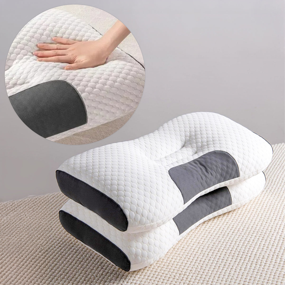 Travesseiro Ortopédico Cervical | ErgoDream Plus