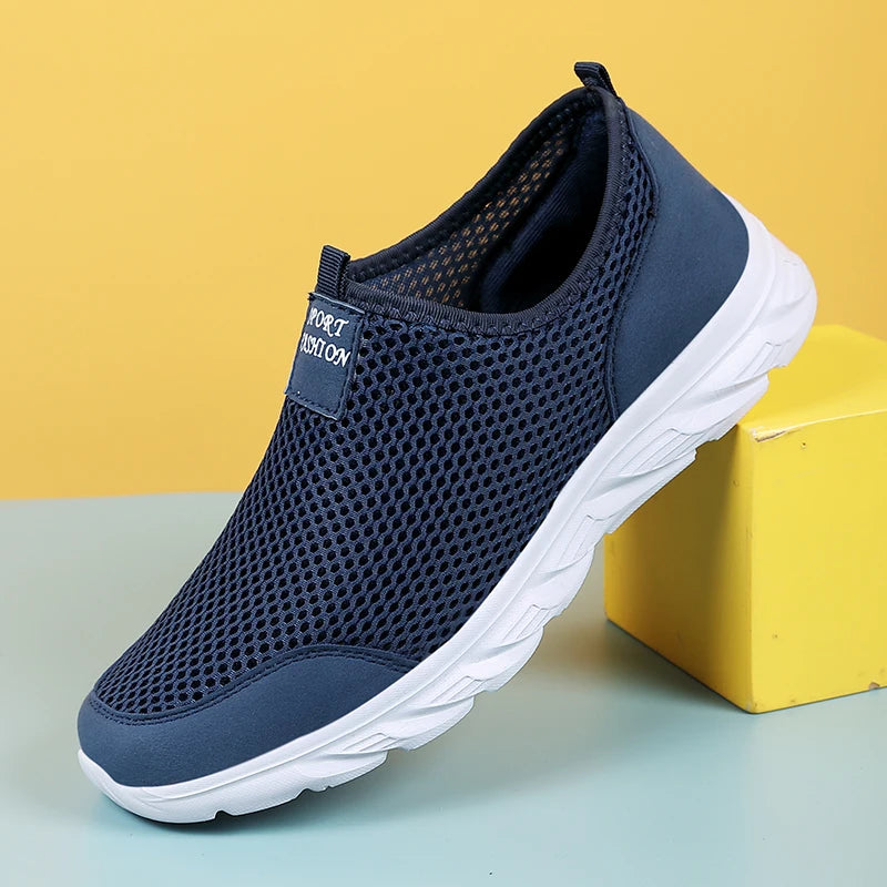 Tênis Masculino Ortopédico Respirável Sport Fashion