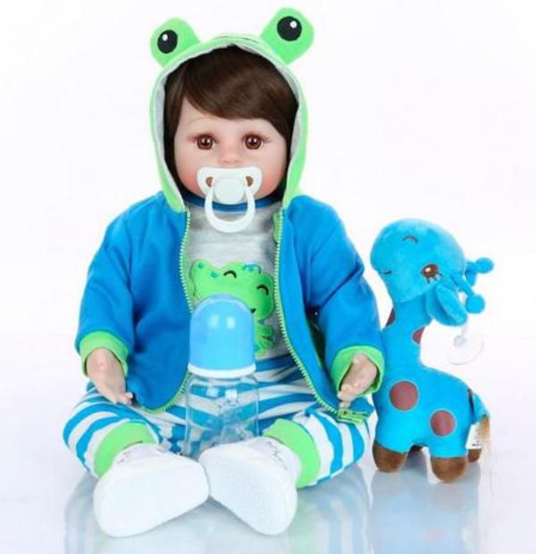 Bebê Reborn Brastoy com Enxoval Original 100% Silicone | Super Realista
