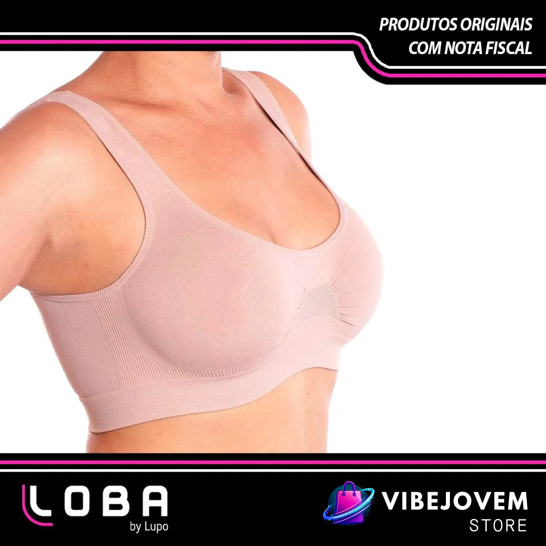 Sutiã Top Lupo Original sem Costura - Linha Loba (Ref. 41300)