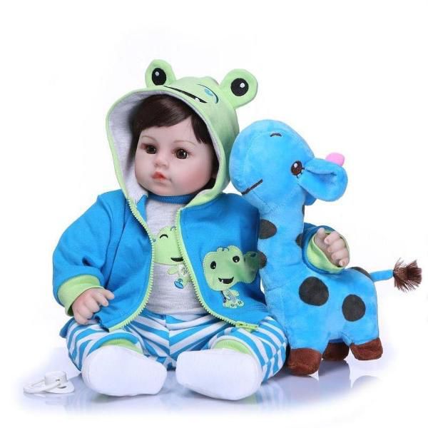 Bebê Reborn Brastoy com Enxoval Original 100% Silicone | Super Realista