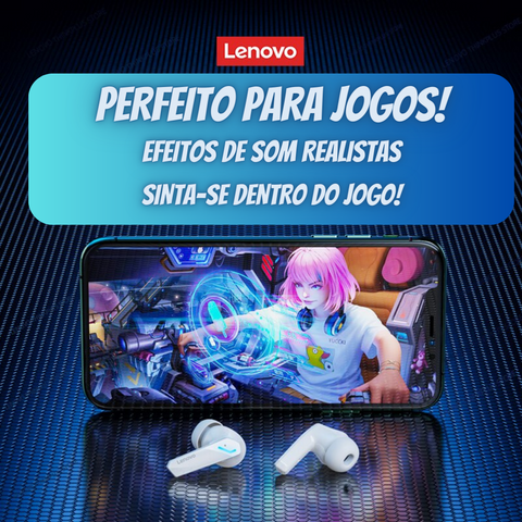 Fones de Ouvido Gamer Lenovo GM2 Pro