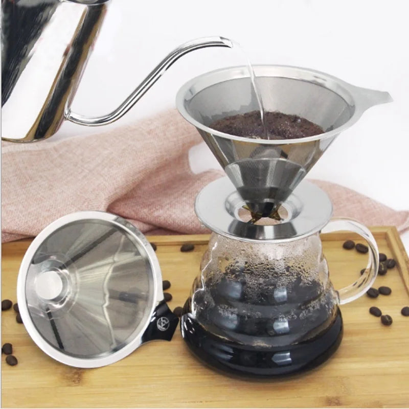 Filtro de Café Max Coffee | Coador Inox 102 | Reutilizável | Não Utiliza Filtro de Papel
