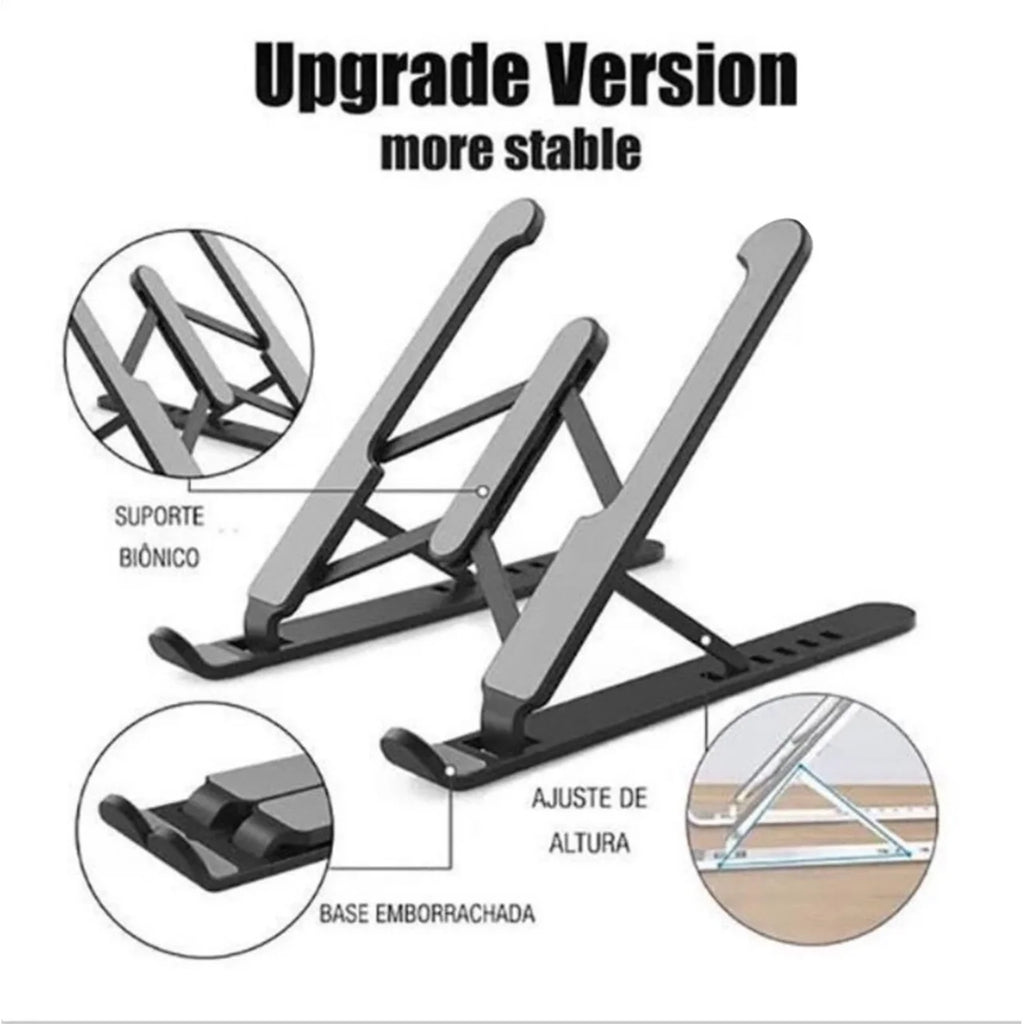 Suporte Apoio de Notebook Laptop Compacto Articulado Home Office (Liquidação)