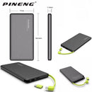 Carregador Portátil/Power Bank 10.000 mAh Pineng - IPhone  Smartphone  Tablet