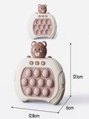 Mini Game Pop it Eletrônico Fast Push - Brinquedo Antiestresse