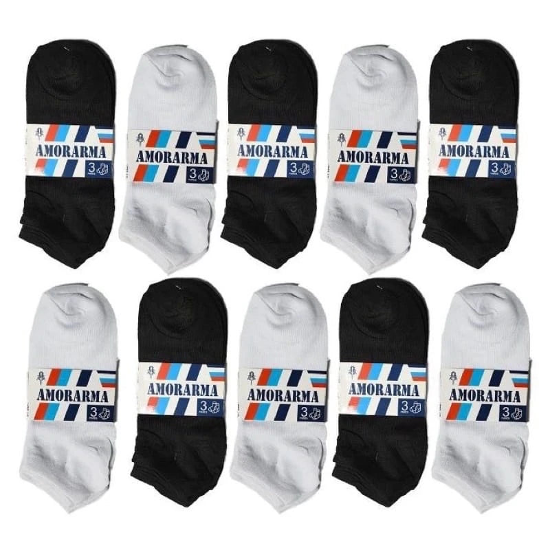 Kit 12 Pares Meias Unissex | Bestsocks | Qualidade Superior