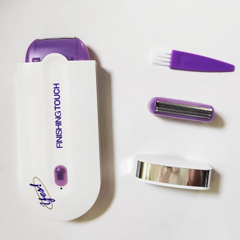 Depilador TOQUE FINAL – Remove Pêlos facial e Corporal - Sem fio 2 em 1