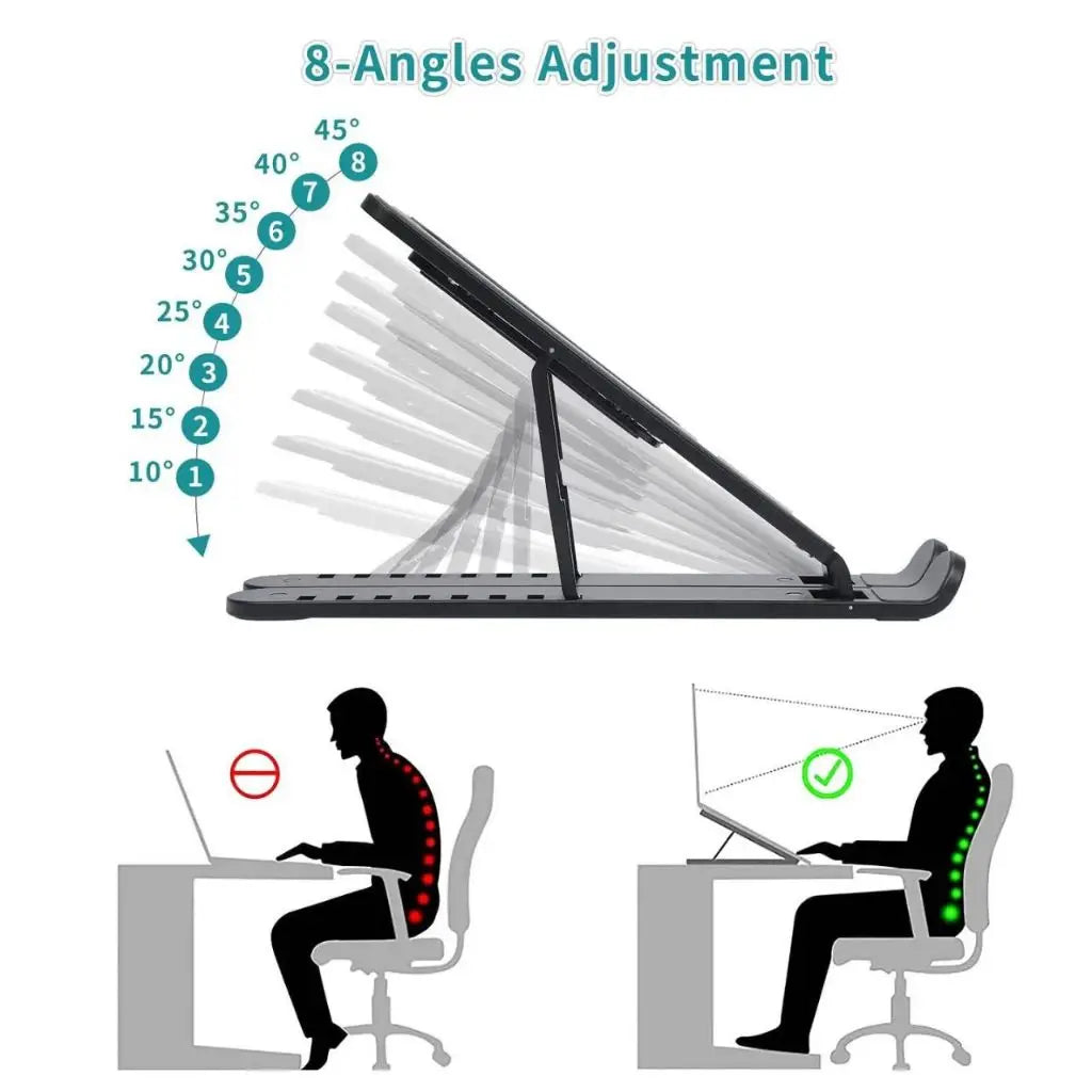 Suporte Apoio de Notebook Laptop Compacto Articulado Home Office (Liquidação)