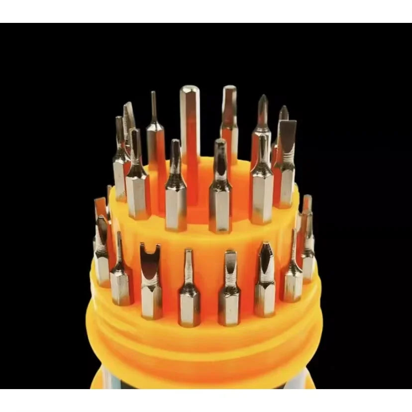 Kit Ferramentas com 31 Peças | Chaves Torx Philips para Reparo/Manutenção de Eletrônicos