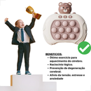 Mini Game Pop it Eletrônico Fast Push - Brinquedo Antiestresse