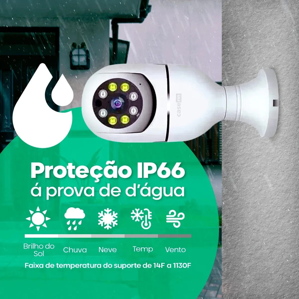 Câmera de Segurança WIFI - Smart Pró 360°