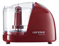 Miniprocessador Lenoxx Pratic Red 100W 350ml Vermelho