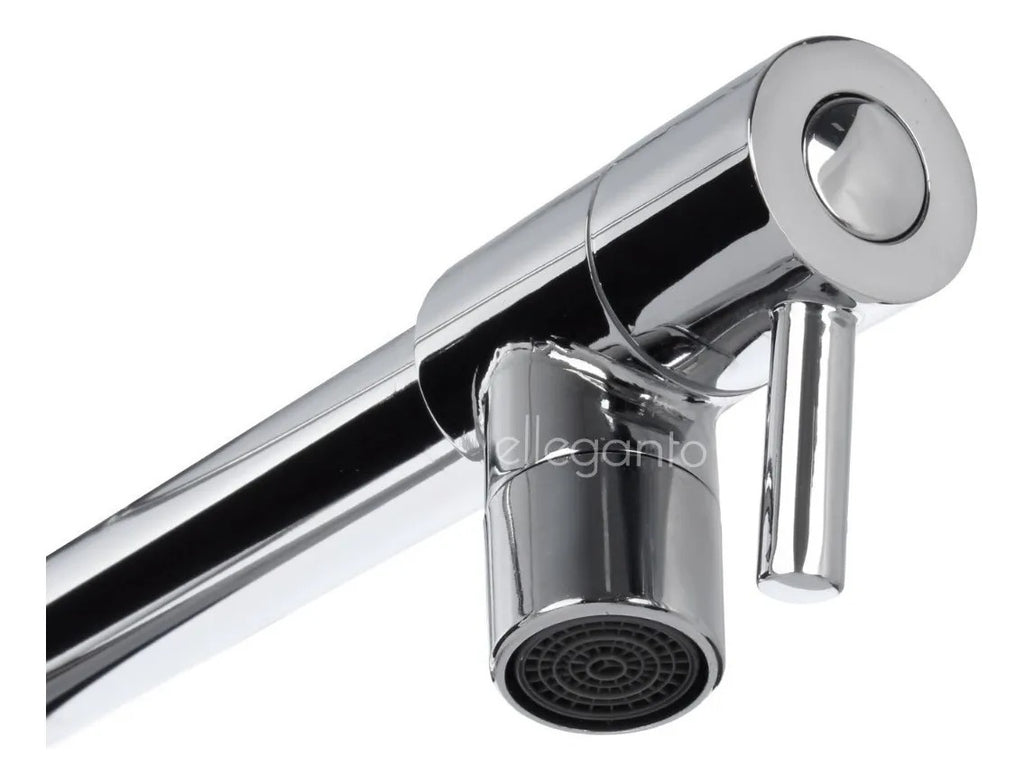 Torneira Gourmet de Cozinha Monocomando com Extensor 50 cm, Mangueira Flexível, Cromada