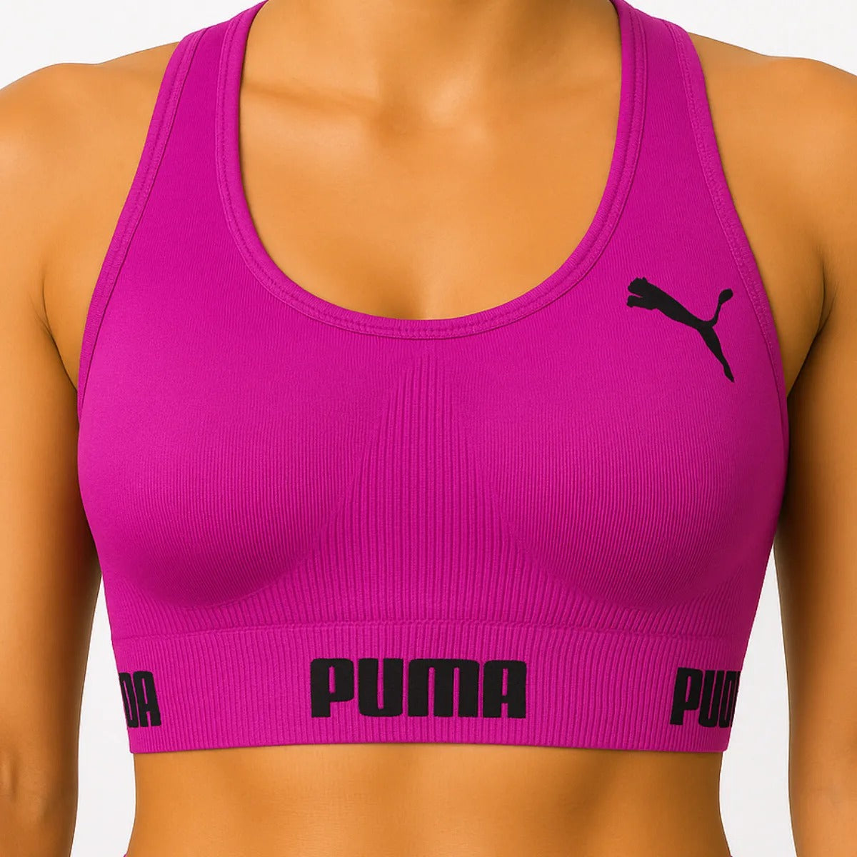 Top Puma Original Feminino Alta Sustentação Academia Fitness