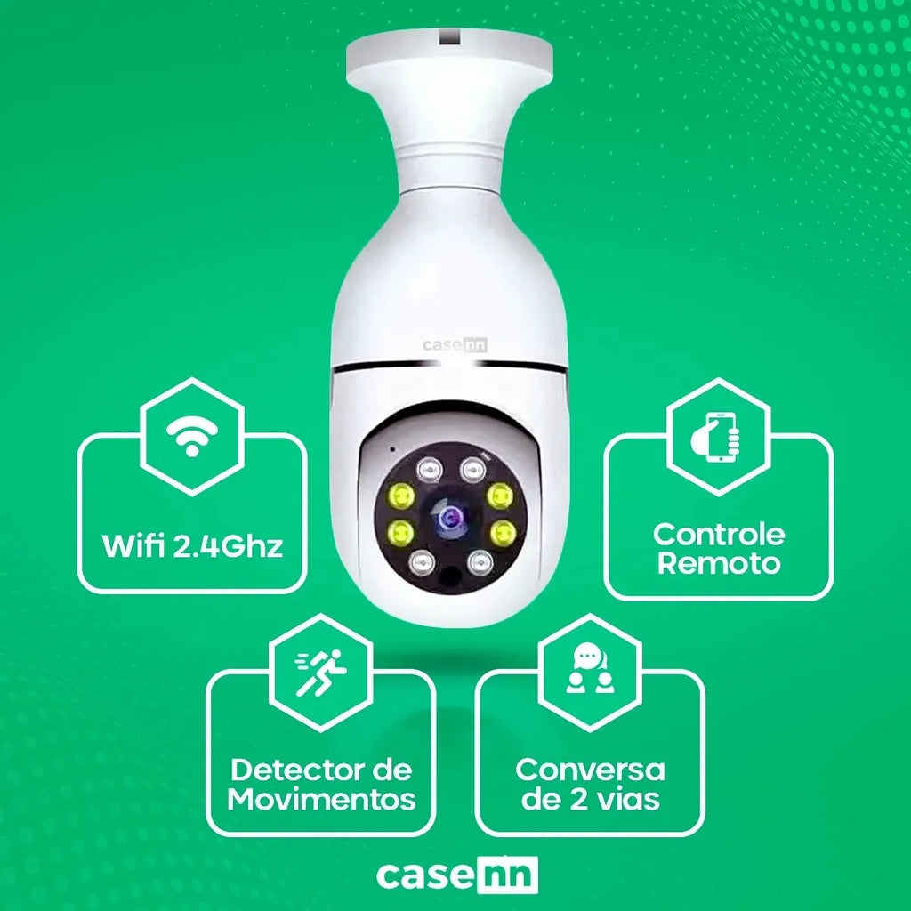 Câmera de Segurança WIFI - Smart Pró 360°