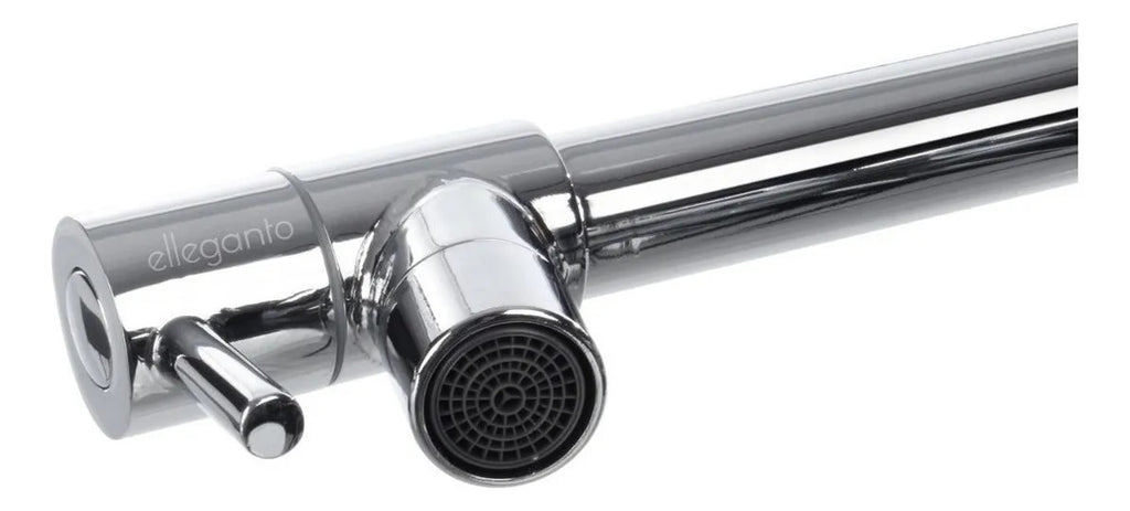 Torneira Gourmet de Cozinha Monocomando com Extensor 50 cm, Mangueira Flexível, Cromada