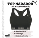 Top Puma Original Feminino Alta Sustentação Academia Fitness