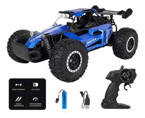 Carrinho de Controle Remoto Led Off-Road Drift