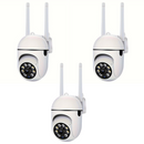 Kit com 3 Câmeras de Segurança Residencial JOOAN A2R | Teruhal