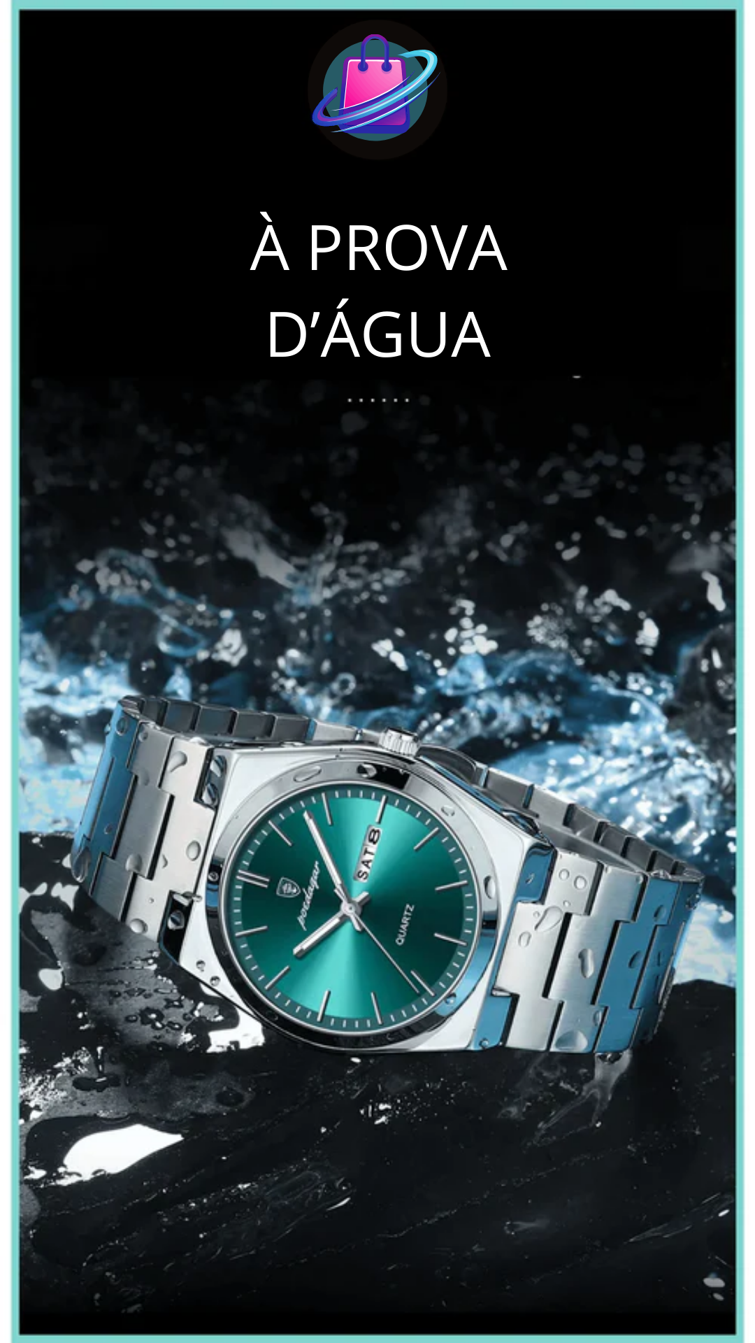 Relógio Classic Essence Original à Prova d'Água