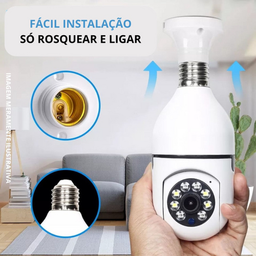 Câmera de Segurança WIFI - Smart Pró 360°