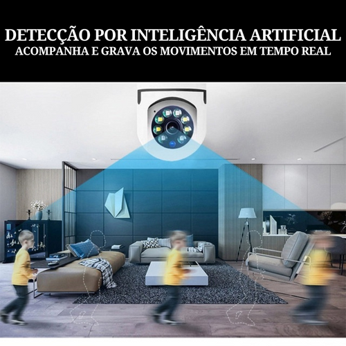 Câmera de Segurança WIFI - Smart Pró 360°