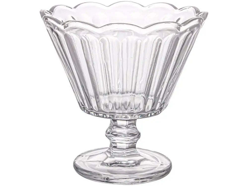 Jogo de Taças de Vidro para Sobremesa Transparente 150ml 6 Peças Haus Concept Lótus [Promoção Relâmpago]