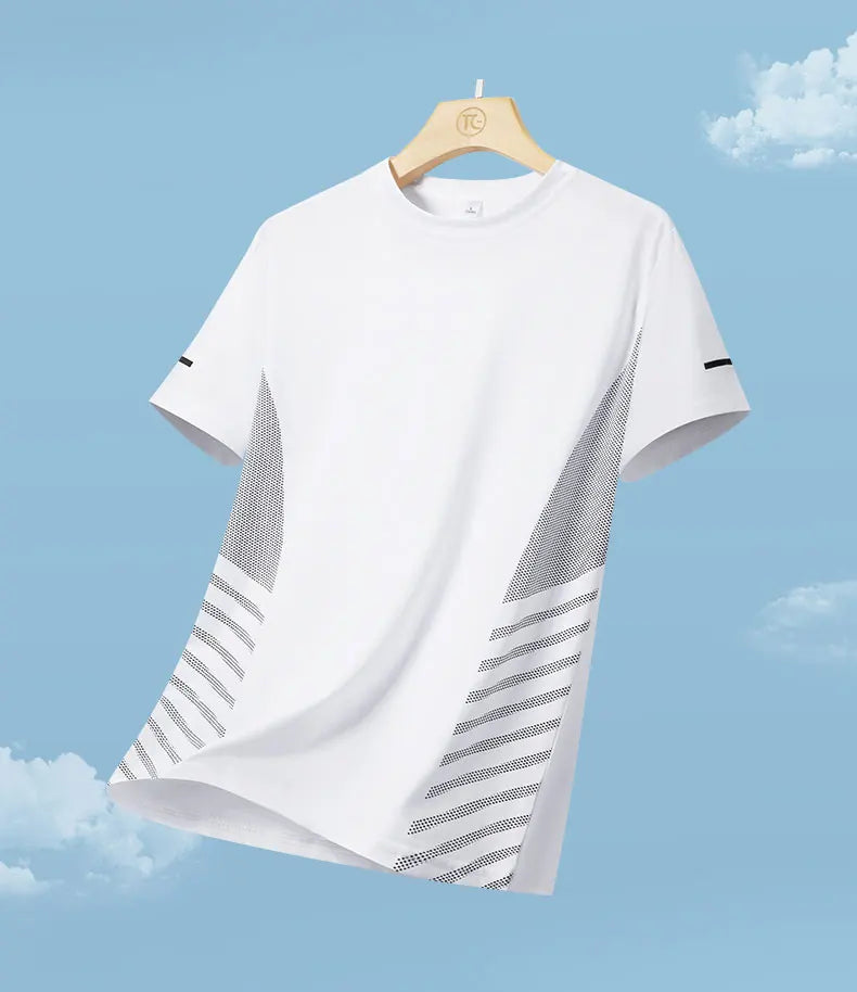 Camisa Esportiva Masculina Respirável Top Refletivo | Ippolich