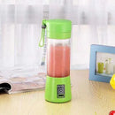 Mini Liquidificador Portátil Shake 6 Lâminas 380ml | Recarregável Cabo USB