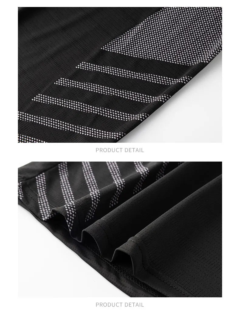 Camisa Esportiva Masculina Respirável Top Refletivo | Ippolich