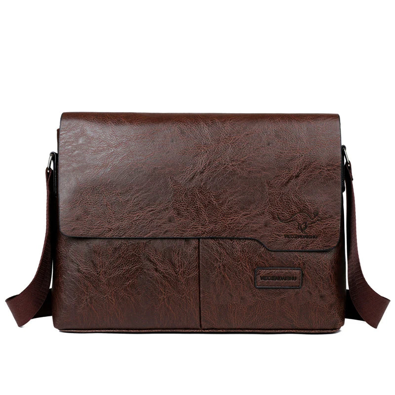 Maleta de Couro Genuino - Waixier Premium