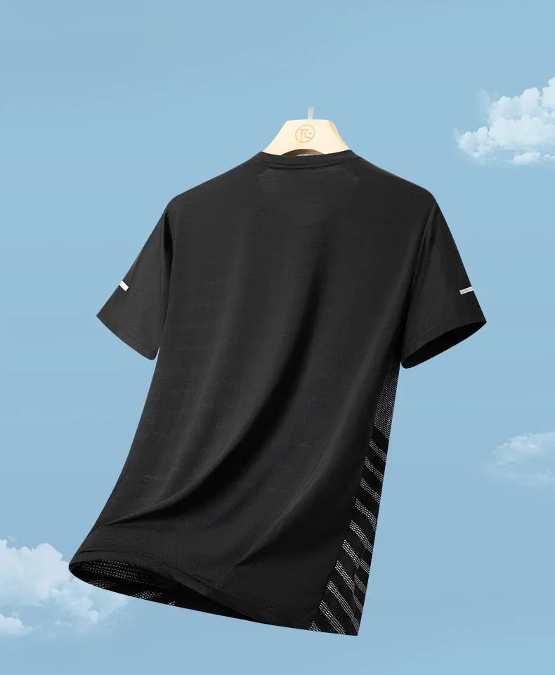 Camisa Esportiva Masculina Respirável Top Refletivo | Ippolich