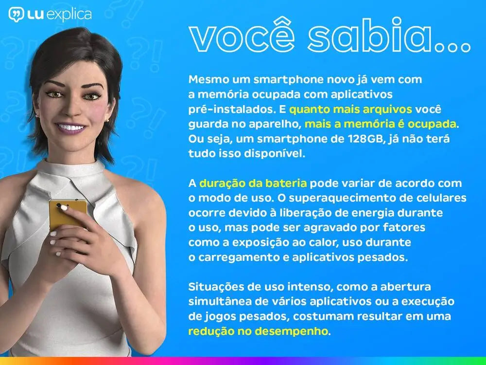 Smartphone Samsung Galaxy A15 6,5" 128GB Azul Escuro 4G 4GB RAM Câm. Tripla 50MP + Selfie 13MP 5000mAh Dual Chip