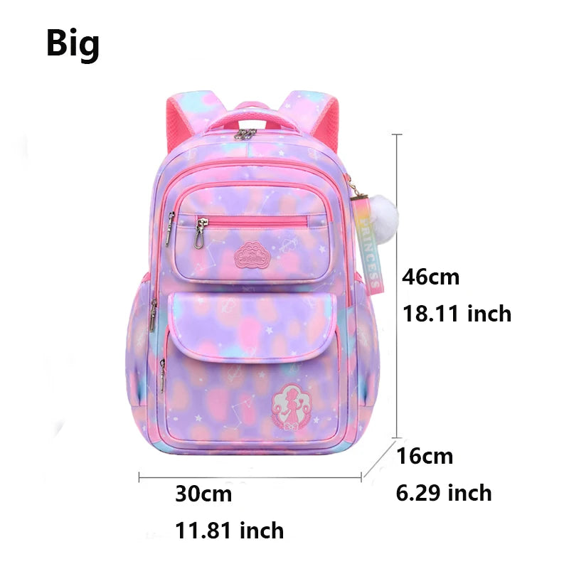 Mochila Infantil Feminina Princesa | à Prova d'Água