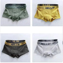 Kit Cuecas Boxer de Algodão Vibe Hello - Compre 3 Leve 5