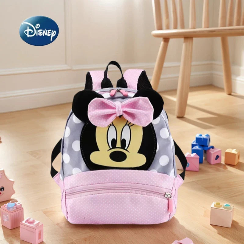 Mochila Minnie – Mochila Escolar Infantil Kawaii Rosa
