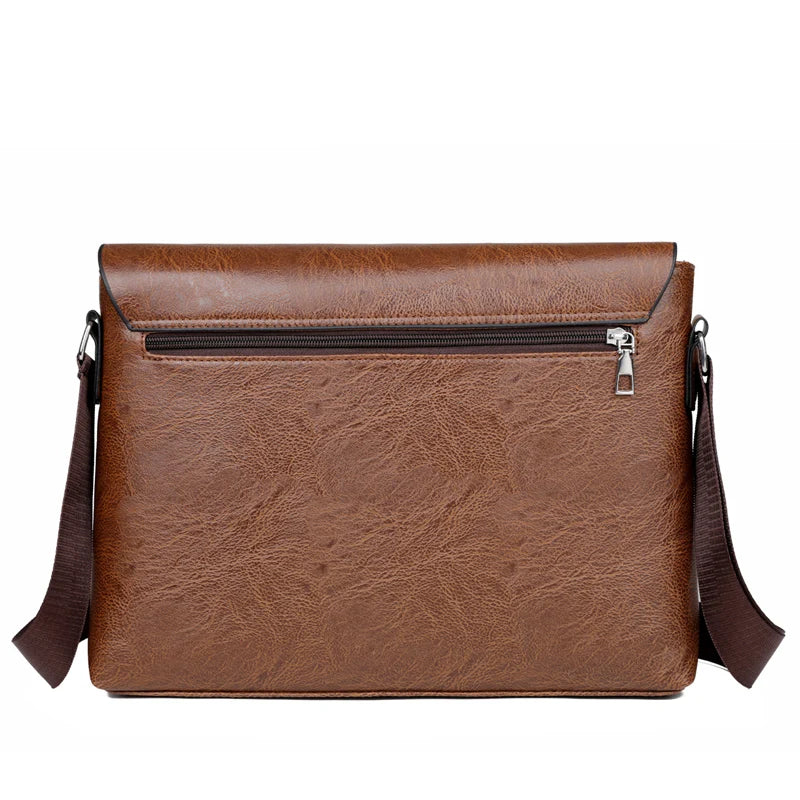 Maleta de Couro Genuino - Waixier Premium