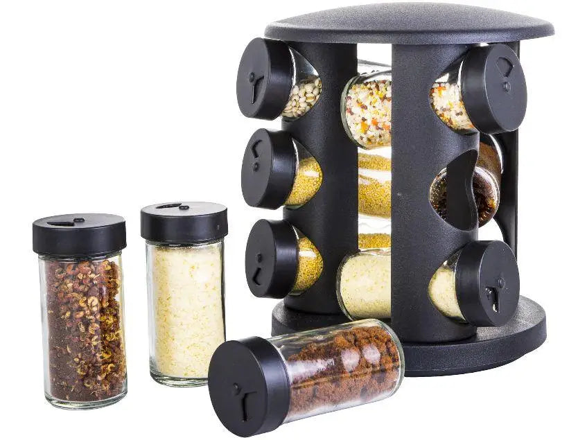 Porta-tempero de Vidro 10 Peças Brinox - Lock & Stock