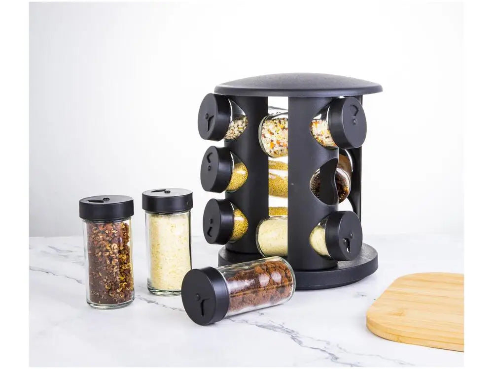 Porta-tempero de Vidro 10 Peças Brinox - Lock & Stock