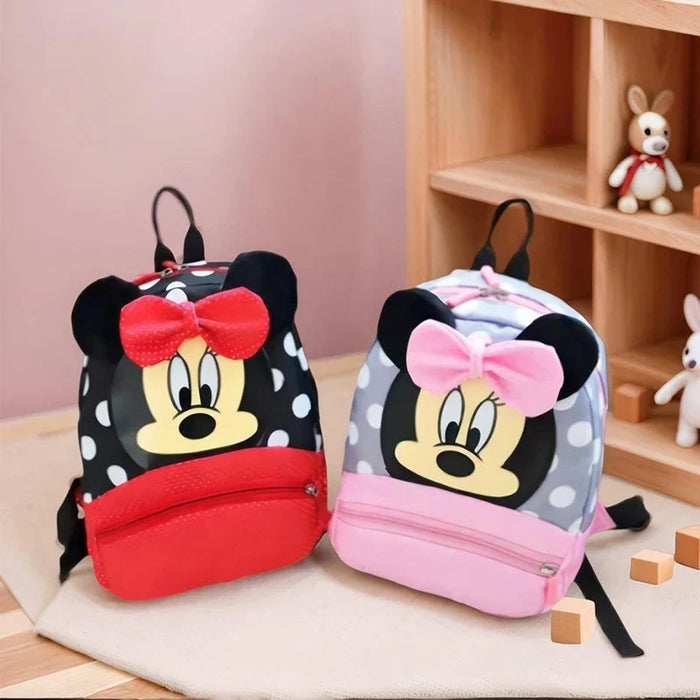 Mochila Minnie – Mochila Escolar Infantil Kawaii Rosa