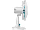 Ventilador de Mesa Ultra V-UT-30-01 30cm 6 Pás 3 Velocidades Branco e Azul