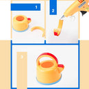 Pistola de Cola Quente | Bico Fino + Botão Liga/Desliga + 10 Bastões de Cola (Brinde)