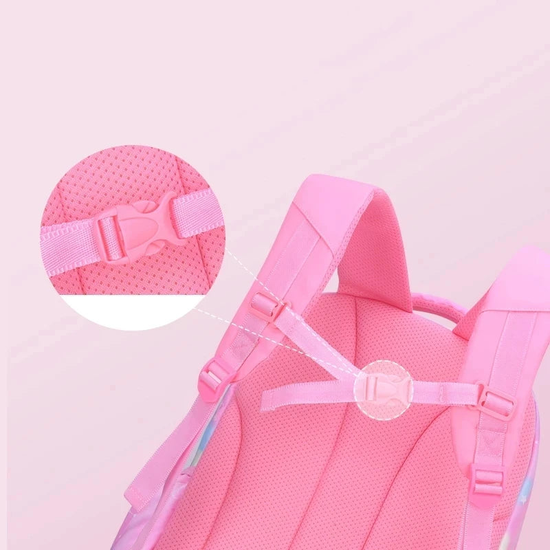 Mochila Infantil Feminina Princesa | à Prova d'Água