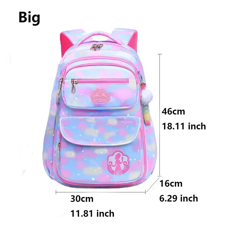 Mochila Infantil Feminina Princesa | à Prova d'Água