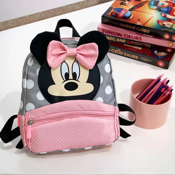 Mochila Minnie – Mochila Escolar Infantil Kawaii Rosa