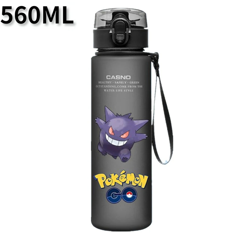 Garrafinha com Alça de Tecido Pokemon Pikachu 560ml