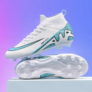Sapatos de Futebol Masculinos Antiderrapantes - Botas Confortáveis TF FG