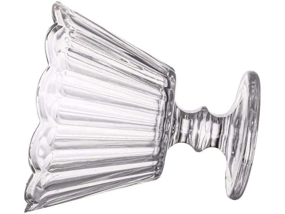 Jogo de Taças de Vidro para Sobremesa Transparente 150ml 6 Peças Haus Concept Lótus [Promoção Relâmpago]