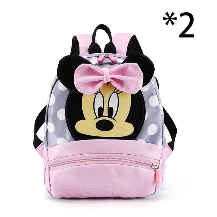 Mochila Minnie – Mochila Escolar Infantil Kawaii Rosa